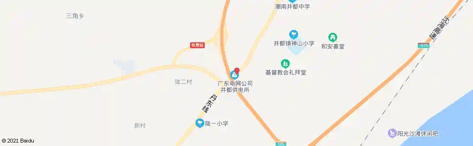汕头井都供电所_公交站地图_汕头公交_妙搜公交查询2025