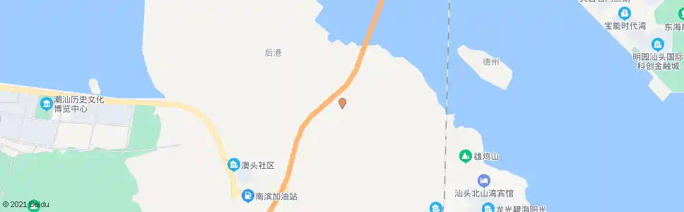 汕头华能海门电厂_公交站地图_汕头公交_妙搜公交查询2025