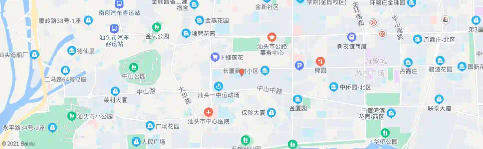 汕头体育学校_公交站地图_汕头公交_妙搜公交查询2025