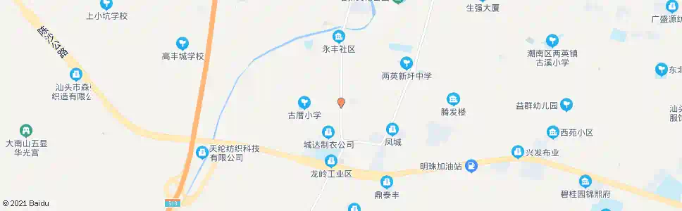 汕头古厝村_公交站地图_汕头公交_妙搜公交查询2025