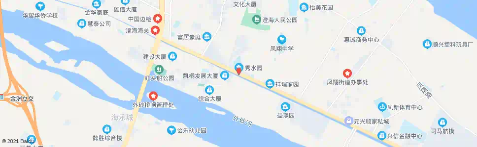 汕头秀夫路口_公交站地图_汕头公交_妙搜公交查询2025