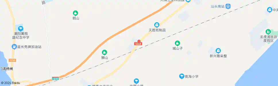 汕头龙虎湾_公交站地图_汕头公交_妙搜公交查询2025