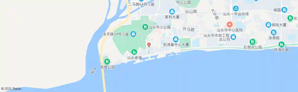 汕头商平外马路口_公交站地图_汕头公交_妙搜公交查询2025