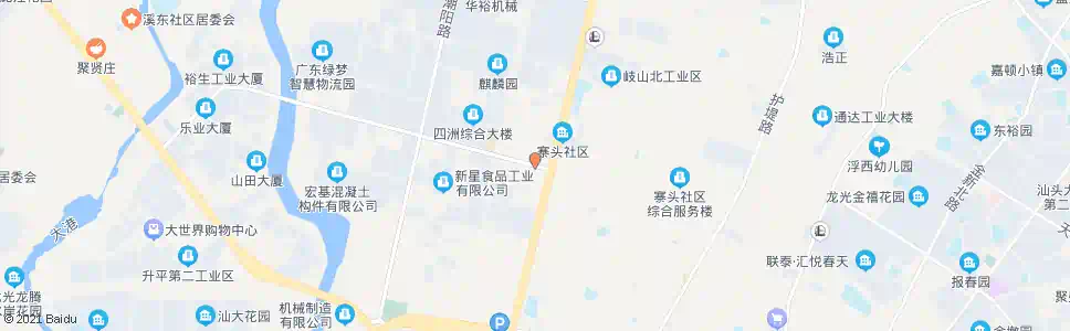汕头金园中行_公交站地图_汕头公交_妙搜公交查询2025