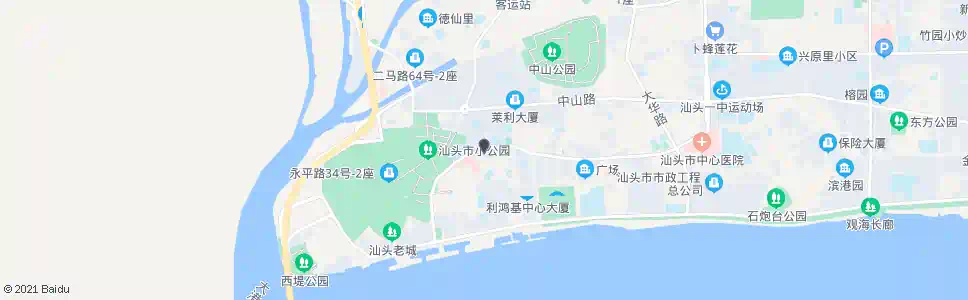汕头外马路西_公交站地图_汕头公交_妙搜公交查询2025