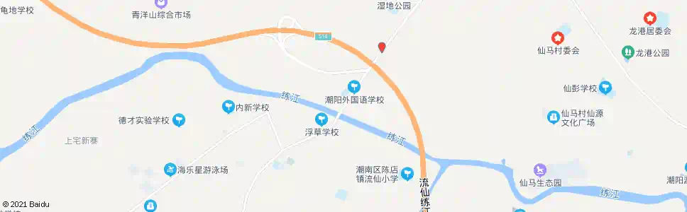 汕头陈贵桥_公交站地图_汕头公交_妙搜公交查询2025