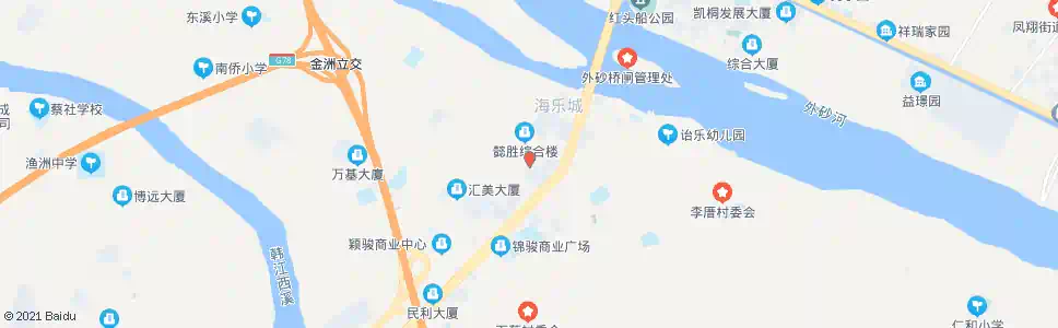 汕头海富花园_公交站地图_汕头公交_妙搜公交查询2025
