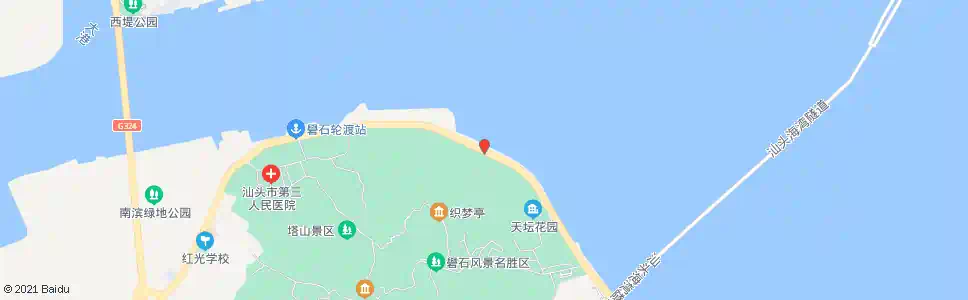 汕头礐石中专_公交站地图_汕头公交_妙搜公交查询2025