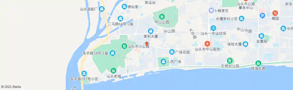 汕头外马第三小学_公交站地图_汕头公交_妙搜公交查询2025