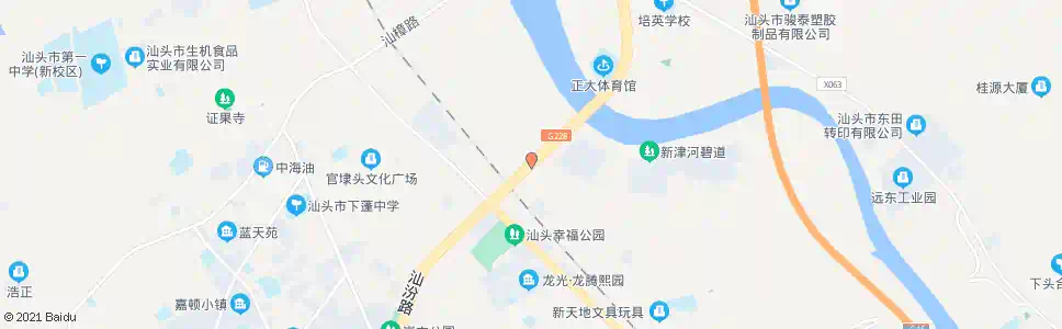 汕头泰山路口_公交站地图_汕头公交_妙搜公交查询2025