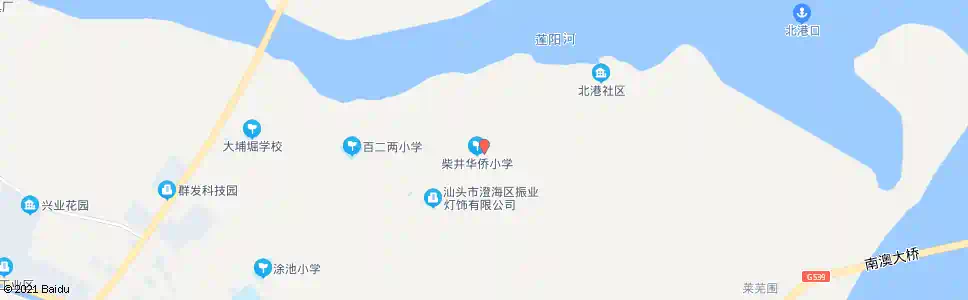 汕头柴井_公交站地图_汕头公交_妙搜公交查询2025