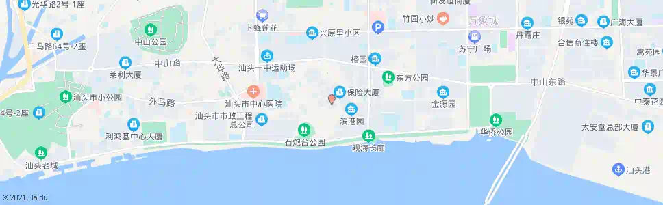 汕头渔港_公交站地图_汕头公交_妙搜公交查询2025