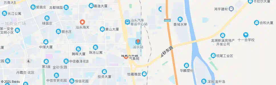 汕头铁桥_公交站地图_汕头公交_妙搜公交查询2025