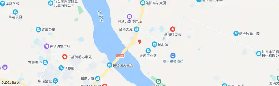 汕头槐南_公交站地图_汕头公交_妙搜公交查询2025