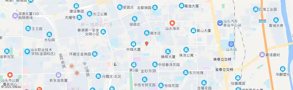 汕头珠池邮电局_公交站地图_汕头公交_妙搜公交查询2025