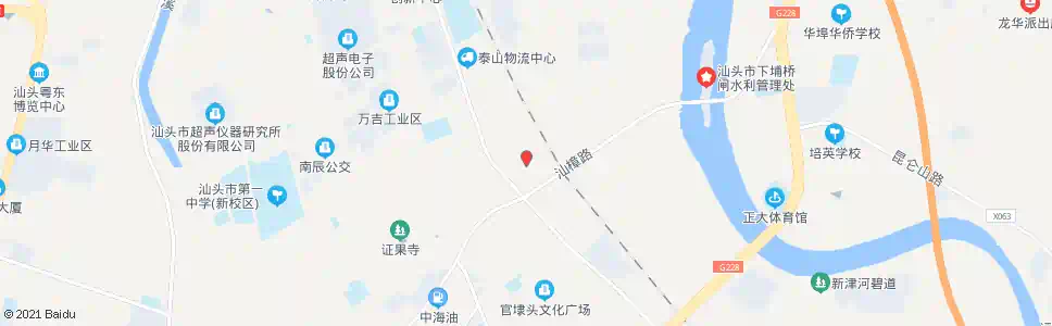 汕头农副产品批发中心_公交站地图_汕头公交_妙搜公交查询2025