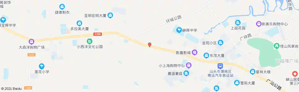 汕头潮南区法院_公交站地图_汕头公交_妙搜公交查询2025