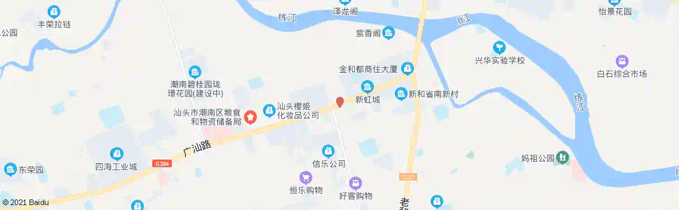 汕头和惠路口_公交站地图_汕头公交_妙搜公交查询2025
