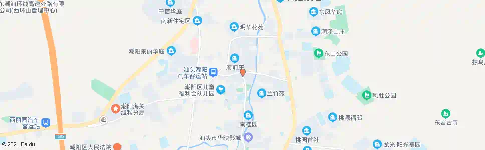 汕头潮阳文化宫_公交站地图_汕头公交_妙搜公交查询2025