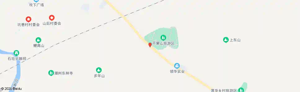 汕头潮州千果山旅游区_公交站地图_汕头公交_妙搜公交查询2025