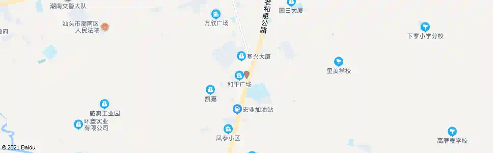 汕头里美_公交站地图_汕头公交_妙搜公交查询2025