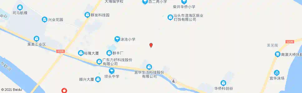 汕头涂池_公交站地图_汕头公交_妙搜公交查询2025