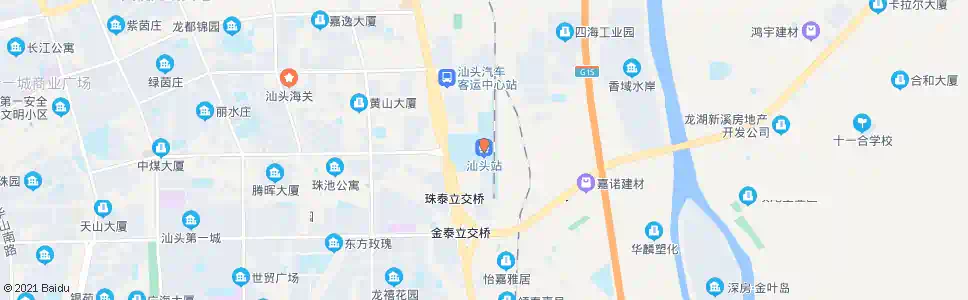 汕头同平路南_公交站地图_汕头公交_妙搜公交查询2025