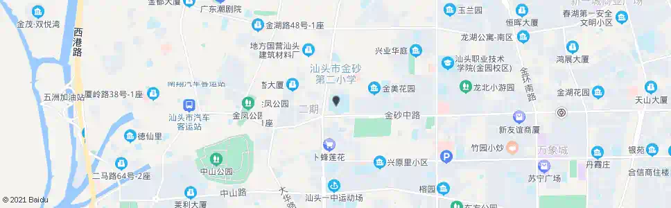 汕头侨中_公交站地图_汕头公交_妙搜公交查询2025