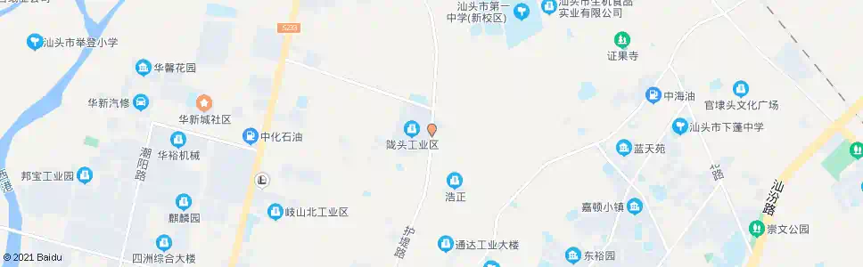 汕头西陇_公交站地图_汕头公交_妙搜公交查询2025
