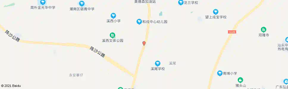 汕头苑港村_公交站地图_汕头公交_妙搜公交查询2025