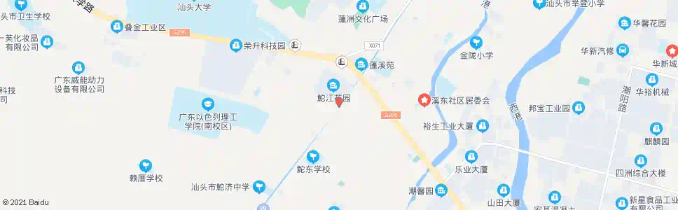 汕头长荣路口_公交站地图_汕头公交_妙搜公交查询2025