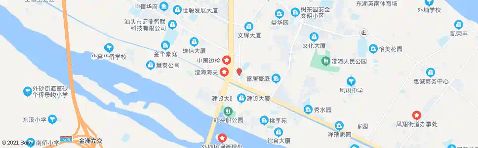 汕头岭亭_公交站地图_汕头公交_妙搜公交查询2025