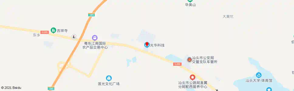 汕头光华科技_公交站地图_汕头公交_妙搜公交查询2025