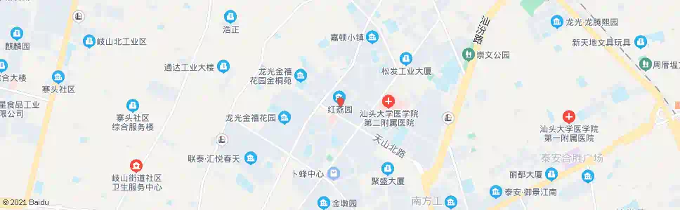 汕头广厦新城_公交站地图_汕头公交_妙搜公交查询2025