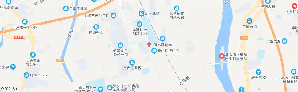 汕头水果批发市场_公交站地图_汕头公交_妙搜公交查询2025