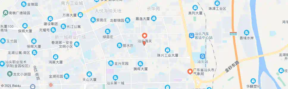汕头庐山路_公交站地图_汕头公交_妙搜公交查询2025