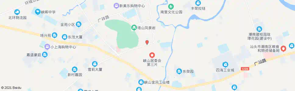 汕头峡山商场_公交站地图_汕头公交_妙搜公交查询2025