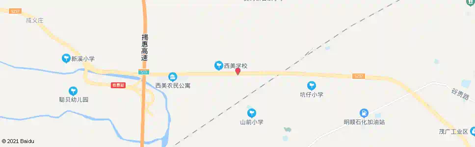 汕头西美_公交站地图_汕头公交_妙搜公交查询2025