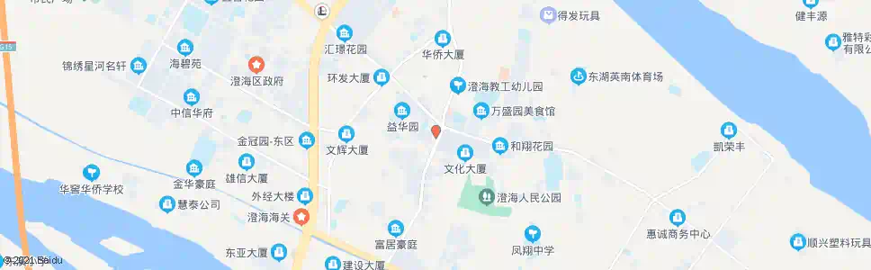 汕头汕头电脑城_公交站地图_汕头公交_妙搜公交查询2025