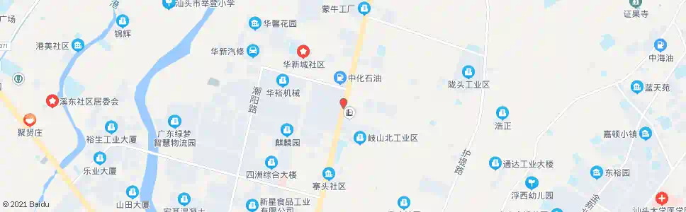 汕头潮汕澄海路口_公交站地图_汕头公交_妙搜公交查询2025