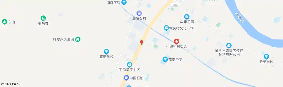 汕头上岱美_公交站地图_汕头公交_妙搜公交查询2025