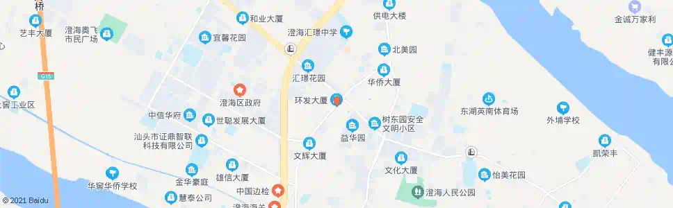 汕头西华路口_公交站地图_汕头公交_妙搜公交查询2025