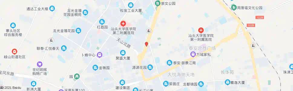 汕头汕头花园宾馆_公交站地图_汕头公交_妙搜公交查询2025