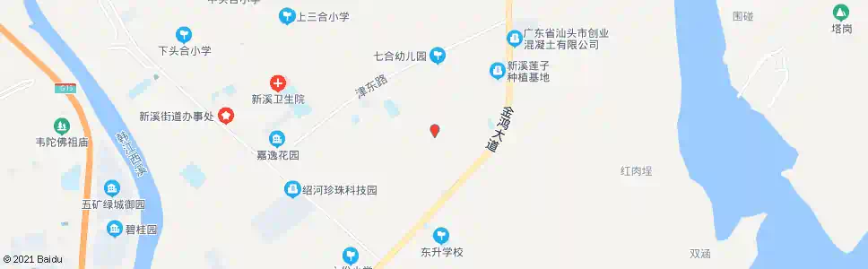 汕头东直大街(上九合路口)_公交站地图_汕头公交_妙搜公交查询2025