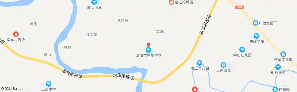 汕头东铁路口_公交站地图_汕头公交_妙搜公交查询2025