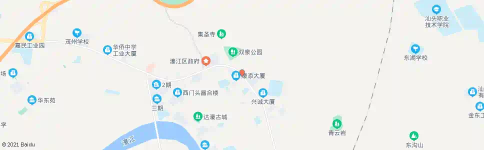 汕头达濠水厂_公交站地图_汕头公交_妙搜公交查询2025