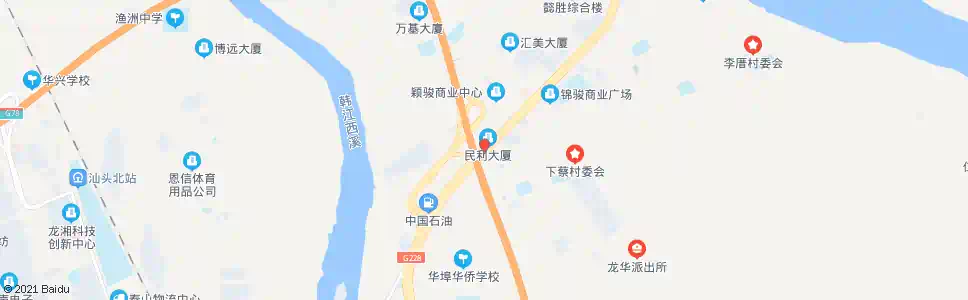 汕头龙头_公交站地图_汕头公交_妙搜公交查询2025