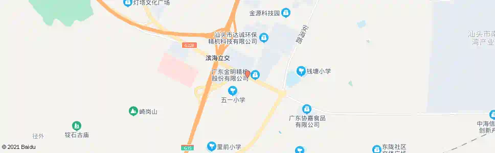 汕头河浦高速路口_公交站地图_汕头公交_妙搜公交查询2025