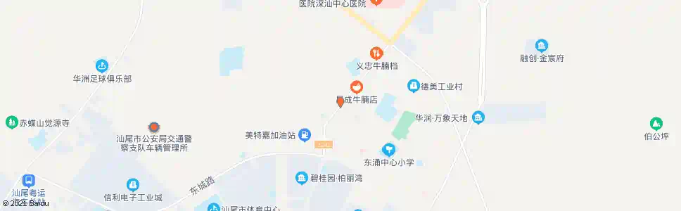 汕尾大利集团_公交站地图_汕尾公交_妙搜公交查询2025