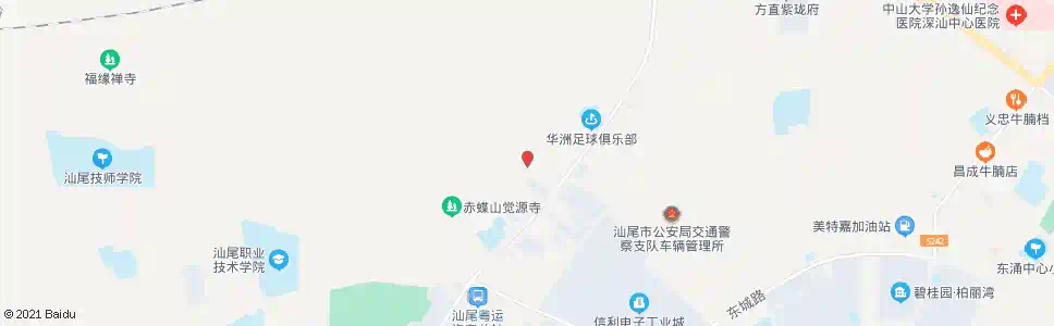 汕尾欢乐泳城_公交站地图_汕尾公交_妙搜公交查询2025